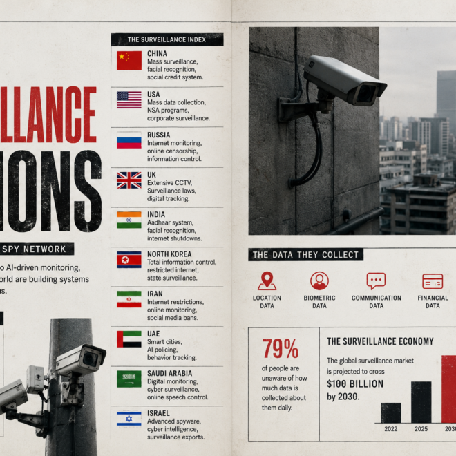 COUNTRIES THAT SPY ON THEIR OWN CITIZENS