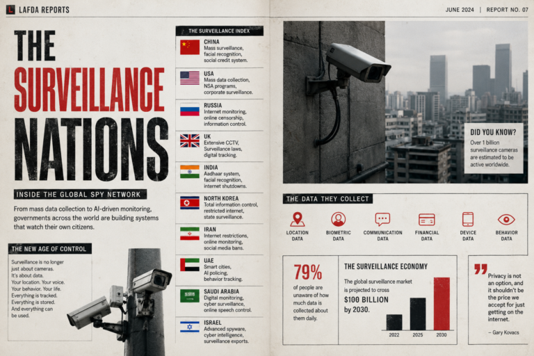COUNTRIES THAT SPY ON THEIR OWN CITIZENS