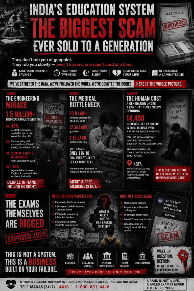 THE GREAT INDIAN EDUCATION FAILURE